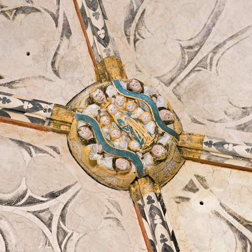  clef de voûte © Pierre-Marie Barbe-Richaud / Région Bourgogne-Franche-Comté, Inventaire du patrimoine - 2013