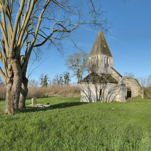 Vue d'ensemble de l'église. © Thierry Kuntz / Région Bourgogne-Franche-Comté, Inventaire du patrimoine - 2013