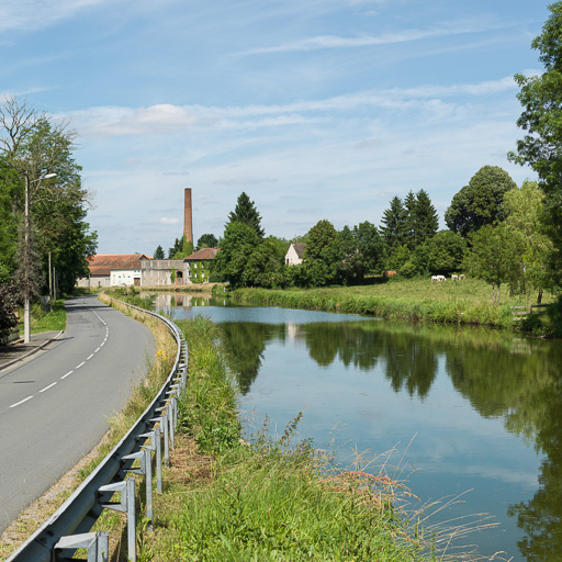 Vue d'ensemble d'aval. © Pierre-Marie Barbe-Richaud / Région Bourgogne-Franche-Comté, Inventaire du patrimoine - 2013