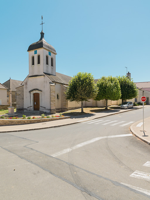 Vue d'ensemble, de trois-quarts. © Pierre-Marie Barbe-Richaud / Région Bourgogne-Franche-Comté, Inventaire du patrimoine - 2015