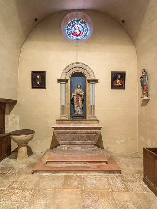 Vue du bras sud du transept. © Pierre-Marie Barbe-Richaud / Région Bourgogne-Franche-Comté, Inventaire du patrimoine - 2015