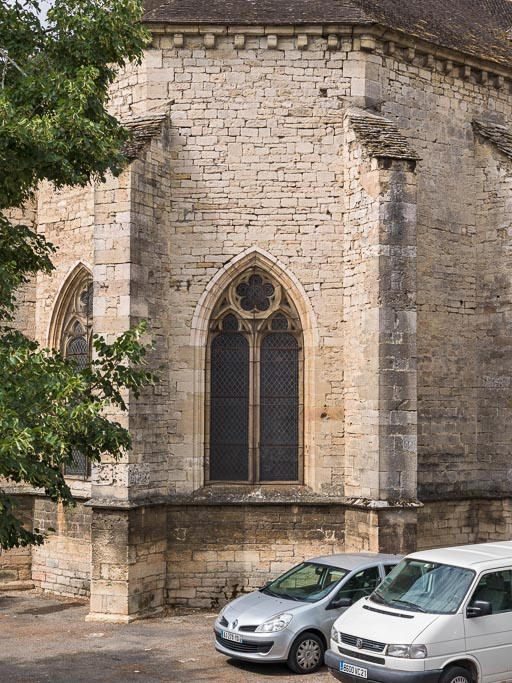 Vue d'une baie du chevet. © Pierre-Marie Barbe-Richaud / Région Bourgogne-Franche-Comté, Inventaire du patrimoine - 2015