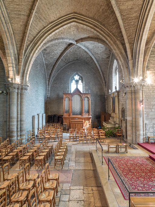 Vue axiale du bras nord. © Pierre-Marie Barbe-Richaud / Région Bourgogne-Franche-Comté, Inventaire du patrimoine - 2015