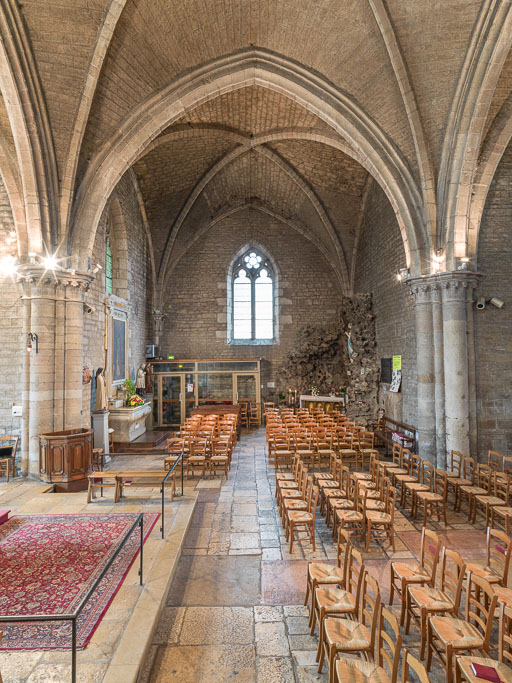 Vue axiale du bras sud. © Pierre-Marie Barbe-Richaud / Région Bourgogne-Franche-Comté, Inventaire du patrimoine - 2015