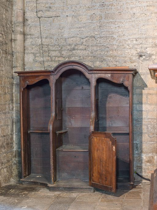 Vue d'ensemble du confessionnal. © Pierre-Marie Barbe-Richaud / Région Bourgogne-Franche-Comté, Inventaire du patrimoine - 2015