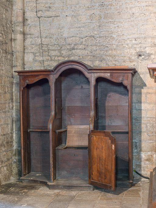 Vue d'ensemble du confessionnal. © Pierre-Marie Barbe-Richaud / Région Bourgogne-Franche-Comté, Inventaire du patrimoine - 2015