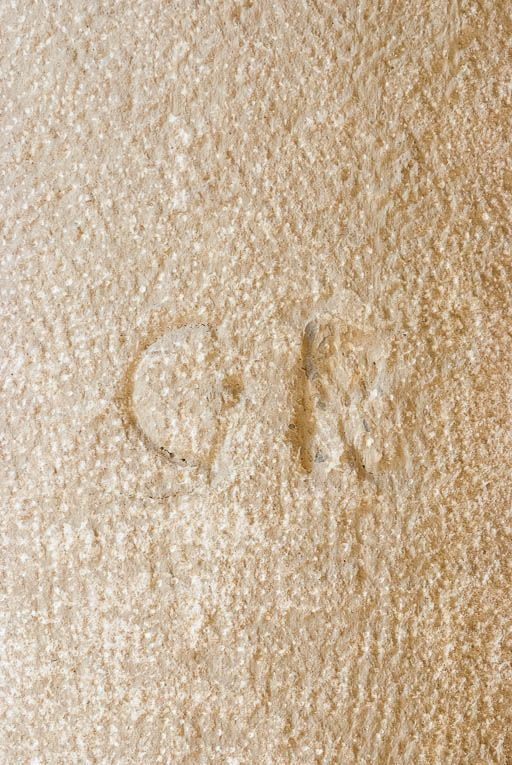 Marque de tâcheron (?). © Pierre-Marie Barbe-Richaud / Région Bourgogne-Franche-Comté, Inventaire du patrimoine - 2015