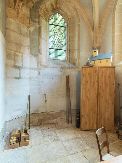 Vue d'ensemble de la sacristie. © Pierre-Marie Barbe-Richaud / Région Bourgogne-Franche-Comté, Inventaire du patrimoine - 2015
