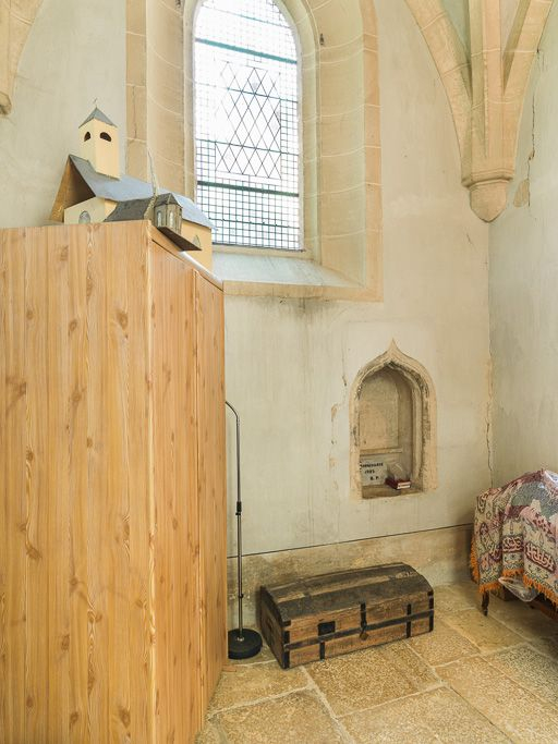 Vue d'ensemble de la sacristie. © Pierre-Marie Barbe-Richaud / Région Bourgogne-Franche-Comté, Inventaire du patrimoine - 2015