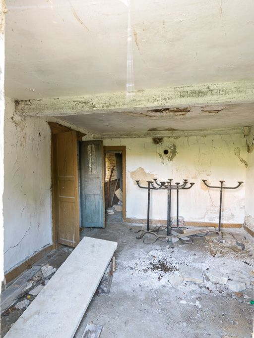 Vue d'un ancien logement (rez-de-chaussée). © Pierre-Marie Barbe-Richaud / Région Bourgogne-Franche-Comté, Inventaire du patrimoine - 2015