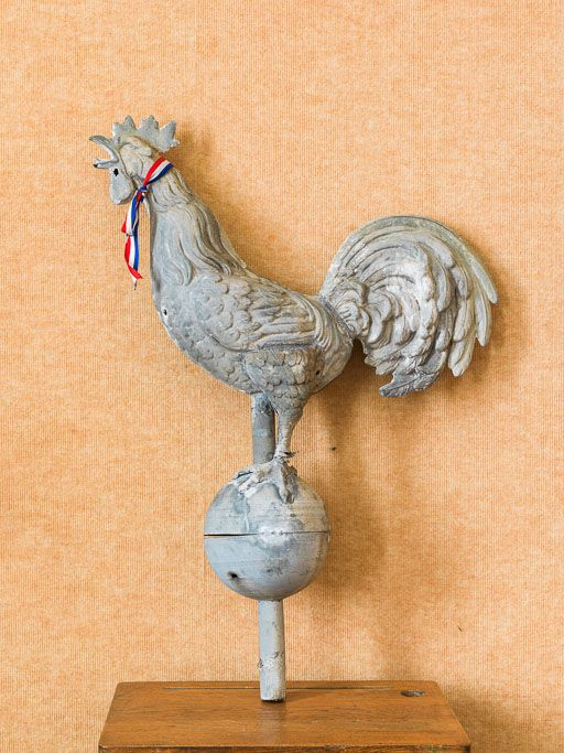 Vue d'ensemble de la girouette. © Pierre-Marie Barbe-Richaud / Région Bourgogne-Franche-Comté, Inventaire du patrimoine - 2015