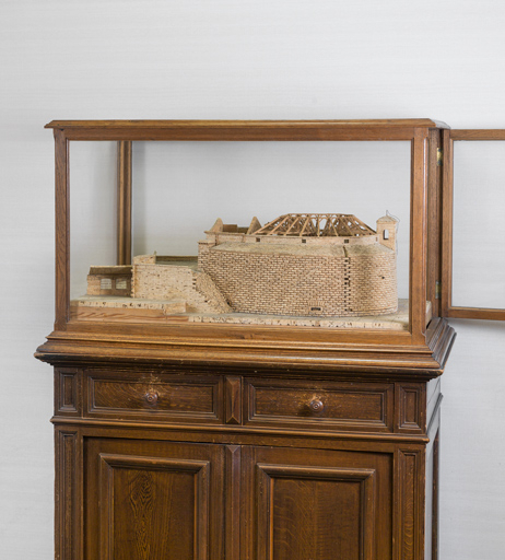  maquette fortification d'agglomération © Pierre-Marie Barbe-Richaud / Région Bourgogne-Franche-Comté, Inventaire du patrimoine - 2015