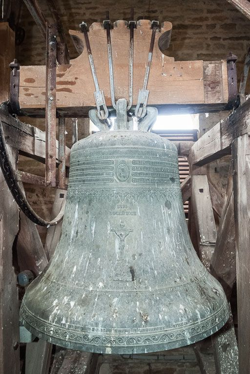 Vue d'ensemble de la 1ère cloche. © Pierre-Marie Barbe-Richaud / Région Bourgogne-Franche-Comté, Inventaire du patrimoine - 2016