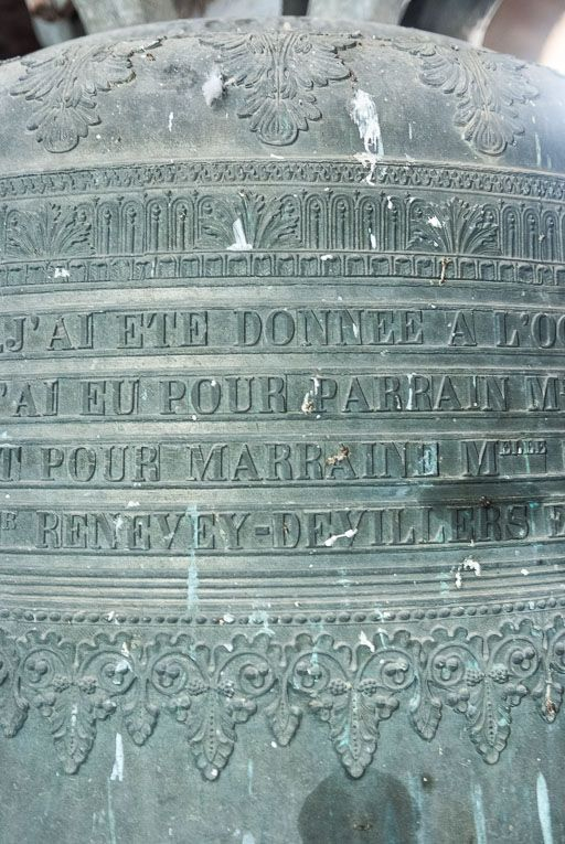 Détail de l'inscription. © Pierre-Marie Barbe-Richaud / Région Bourgogne-Franche-Comté, Inventaire du patrimoine - 2016