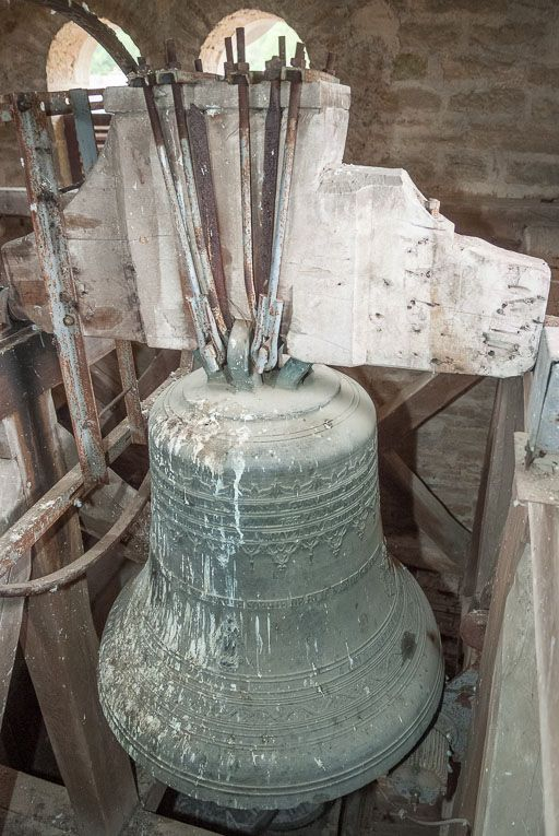 Vue d'ensemble de la deuxième cloche. © Pierre-Marie Barbe-Richaud / Région Bourgogne-Franche-Comté, Inventaire du patrimoine - 2016