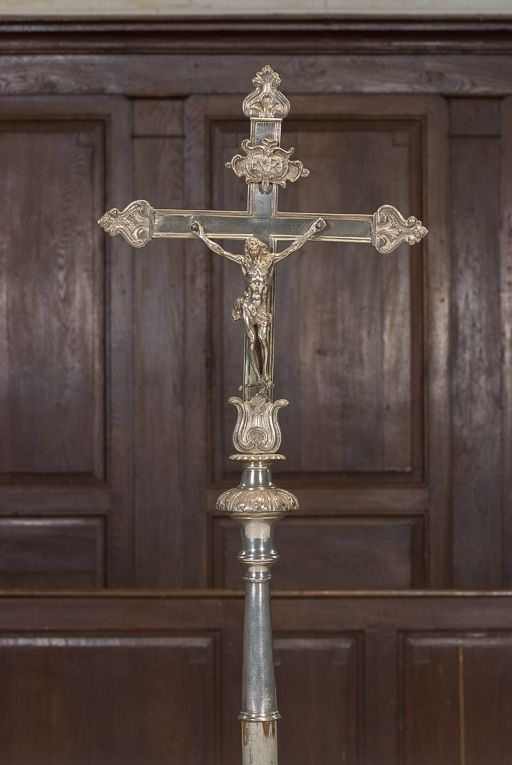 Croix de procession. © Pierre-Marie Barbe-Richaud / Région Bourgogne-Franche-Comté, Inventaire du patrimoine - 2016