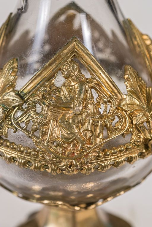 Décor des burettes. © Pierre-Marie Barbe-Richaud / Région Bourgogne-Franche-Comté, Inventaire du patrimoine - 2016