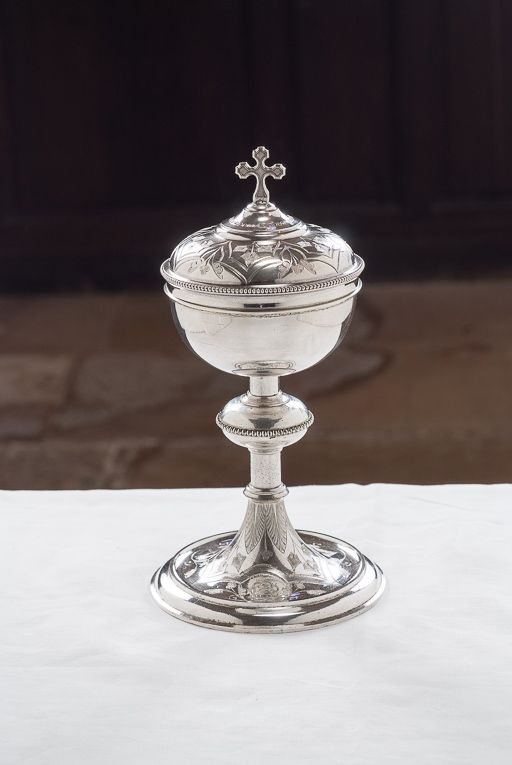 Vue d'ensemble du ciboire. © Pierre-Marie Barbe-Richaud / Région Bourgogne-Franche-Comté, Inventaire du patrimoine - 2016