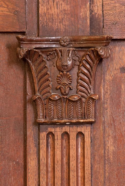 Détail d'un pilastre et de son chapiteau. © Pierre-Marie Barbe-Richaud / Région Bourgogne-Franche-Comté, Inventaire du patrimoine - 2016