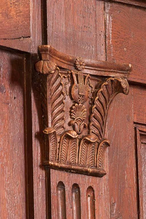 Détail d'un chapiteau. © Pierre-Marie Barbe-Richaud / Région Bourgogne-Franche-Comté, Inventaire du patrimoine - 2016