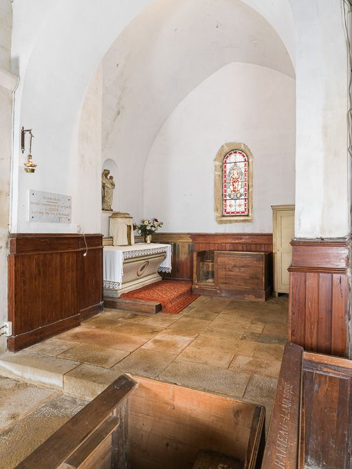 Chapelle sud-ouest de trois quarts. © Pierre-Marie Barbe-Richaud / Région Bourgogne-Franche-Comté, Inventaire du patrimoine - 2016