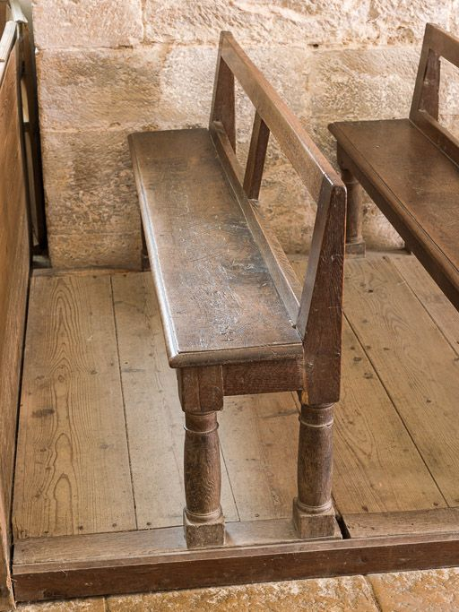 Vue d'un banc. © Pierre-Marie Barbe-Richaud / Région Bourgogne-Franche-Comté, Inventaire du patrimoine - 2016