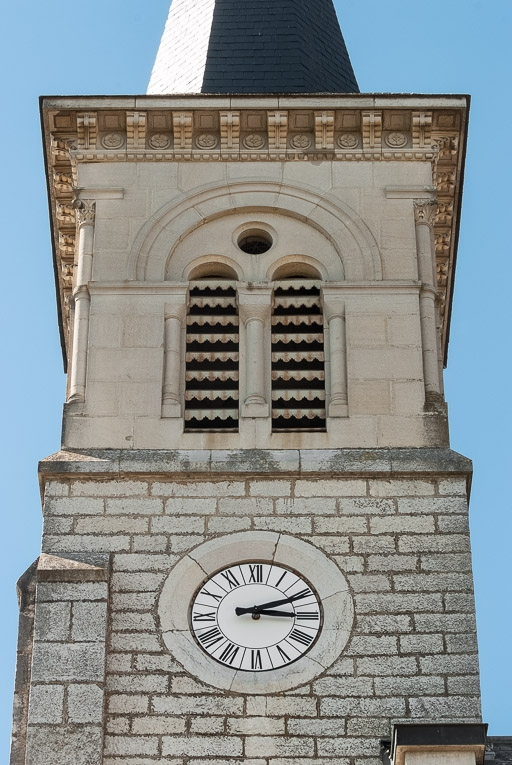 Clocher, élévation est. © Pierre-Marie Barbe-Richaud / Région Bourgogne-Franche-Comté, Inventaire du patrimoine - 2016