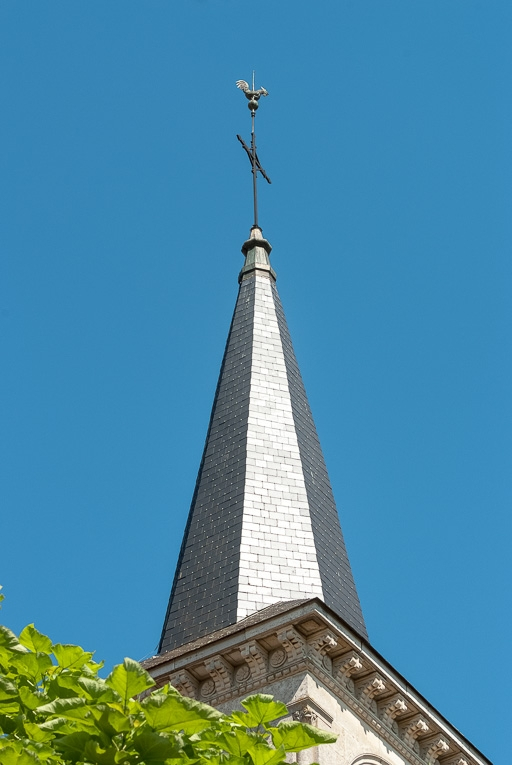 Clocher, flèche. © Pierre-Marie Barbe-Richaud / Région Bourgogne-Franche-Comté, Inventaire du patrimoine - 2016