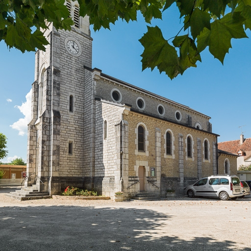 Elévation est. © Pierre-Marie Barbe-Richaud / Région Bourgogne-Franche-Comté, Inventaire du patrimoine - 2016