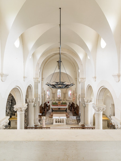 Vue d'ensemble depuis la tribune. © Pierre-Marie Barbe-Richaud / Région Bourgogne-Franche-Comté, Inventaire du patrimoine - 2016