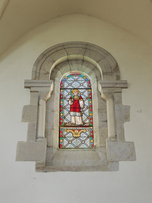 Verrière de saint Vincent. © Pierre-Marie Barbe-Richaud / Région Bourgogne-Franche-Comté, Inventaire du patrimoine - 2016