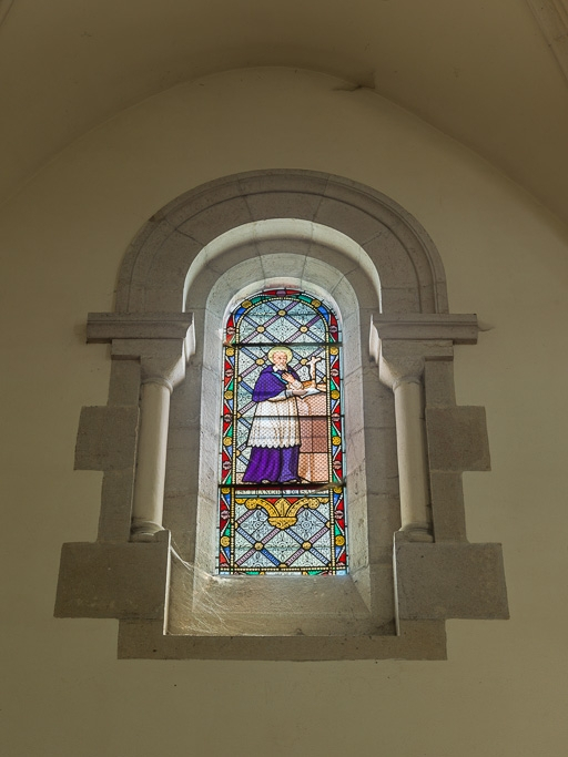 Verrière de saint François de Sales. © Pierre-Marie Barbe-Richaud / Région Bourgogne-Franche-Comté, Inventaire du patrimoine - 2016