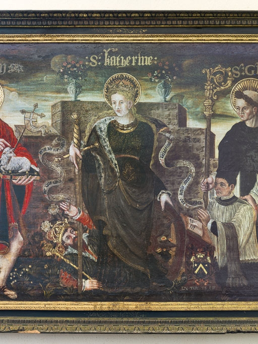 Sainte Catherine. © Pierre-Marie Barbe-Richaud / Région Bourgogne-Franche-Comté, Inventaire du patrimoine - 2016