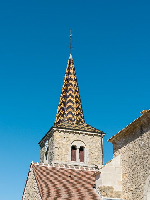 flèche du clocher. © Pierre-Marie Barbe-Richaud / Région Bourgogne-Franche-Comté, Inventaire du patrimoine - 2016