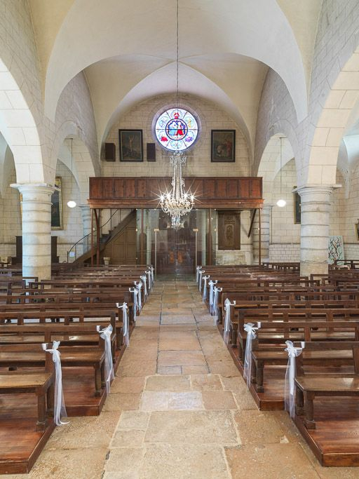 Vue d'ensemble depuis le choeur. © Pierre-Marie Barbe-Richaud / Région Bourgogne-Franche-Comté, Inventaire du patrimoine - 2016