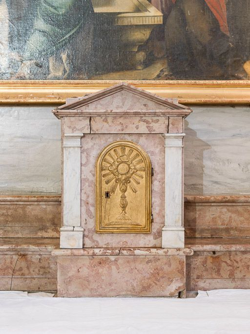 Tabernacle : chapelle sud. © Pierre-Marie Barbe-Richaud / Région Bourgogne-Franche-Comté, Inventaire du patrimoine - 2016