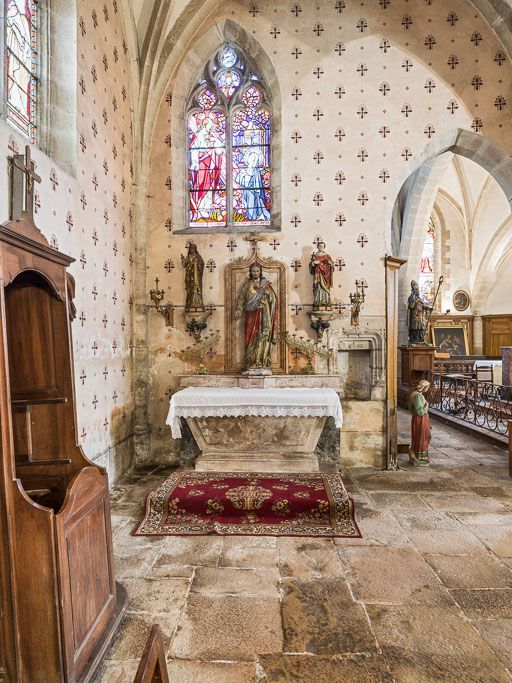 Chapelle nord. © Pierre-Marie Barbe-Richaud / Région Bourgogne-Franche-Comté, Inventaire du patrimoine - 2016