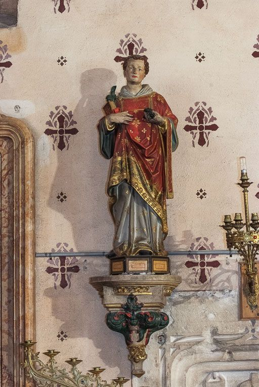 Saint Vincent. © Pierre-Marie Barbe-Richaud / Région Bourgogne-Franche-Comté, Inventaire du patrimoine - 2016