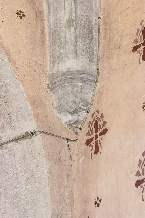 Culot de la chapelle nord. © Pierre-Marie Barbe-Richaud / Région Bourgogne-Franche-Comté, Inventaire du patrimoine - 2016