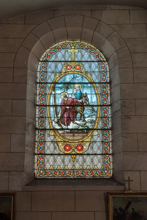 Fuite en Egypte. © Pierre-Marie Barbe-Richaud / Région Bourgogne-Franche-Comté, Inventaire du patrimoine - 2016 Fuite en Egypte. © Pierre-Marie Barbe-Richaud / Région Bourgogne-Franche-Comté, Inventaire du patrimoine - 2016