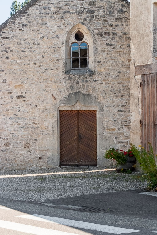 Détail des baies de la façade. © Pierre-Marie Barbe-Richaud / Région Bourgogne-Franche-Comté, Inventaire du patrimoine - 2016