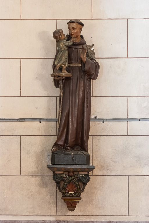 Saint Antoine de Padoue. © Pierre-Marie Barbe-Richaud / Région Bourgogne-Franche-Comté, Inventaire du patrimoine - 2016