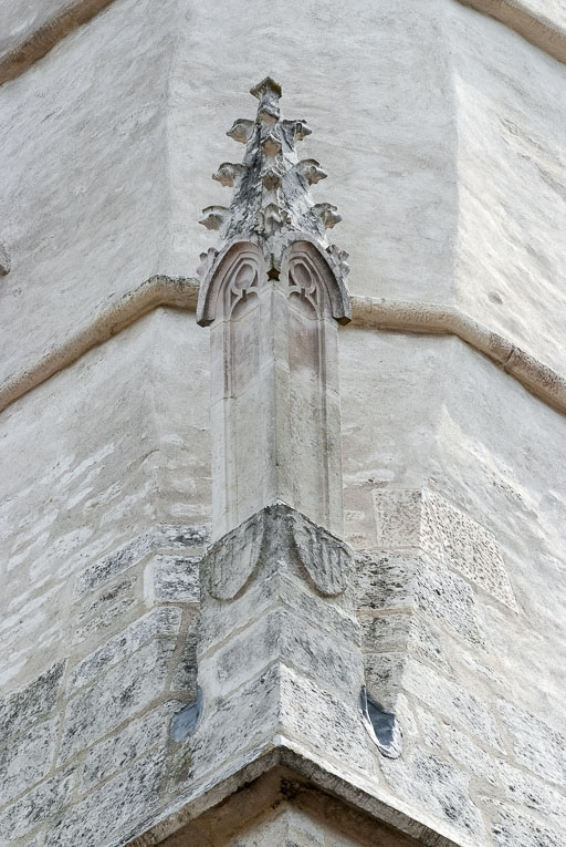Clocher, pinacle nord-ouest. © Pierre-Marie Barbe-Richaud / Région Bourgogne-Franche-Comté, Inventaire du patrimoine - 2016