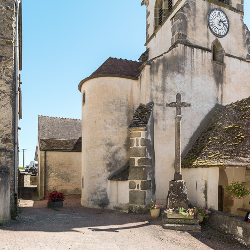 Tourelle d'escalier. © Pierre-Marie Barbe-Richaud / Région Bourgogne-Franche-Comté, Inventaire du patrimoine - 2016