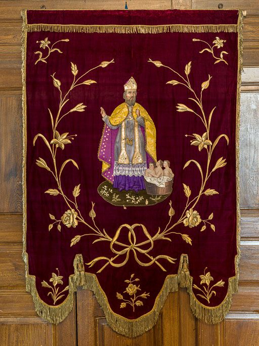 Vue de l'avers : saint Nicolas. © Pierre-Marie Barbe-Richaud / Région Bourgogne-Franche-Comté, Inventaire du patrimoine - 2017