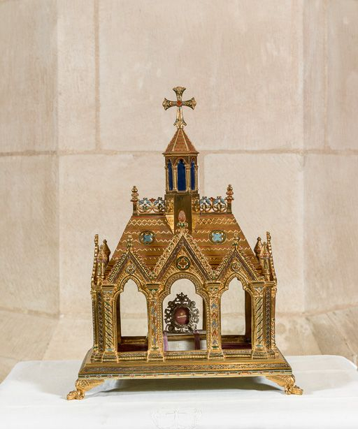 Châsse-reliquaire de saint Nicolas. © Pierre-Marie Barbe-Richaud / Région Bourgogne-Franche-Comté, Inventaire du patrimoine - 2017