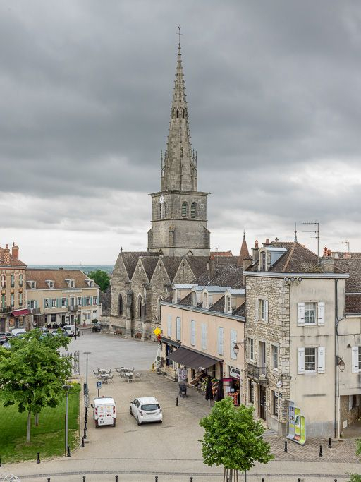 Vue d'ensemble depuis la mairie. © Pierre-Marie Barbe-Richaud / Région Bourgogne-Franche-Comté, Inventaire du patrimoine - 2017