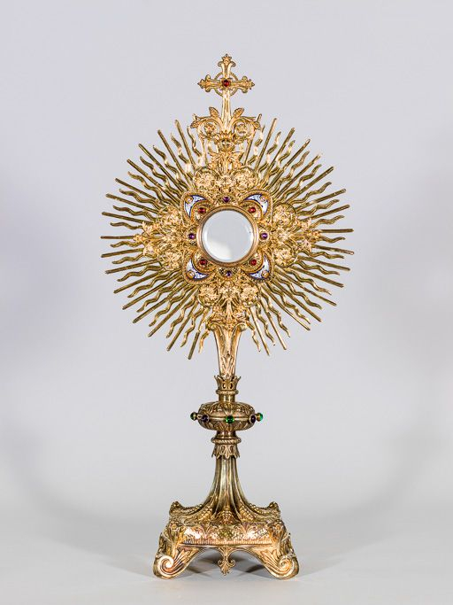 Ostensoir. © Pierre-Marie Barbe-Richaud / Région Bourgogne-Franche-Comté, Inventaire du patrimoine - 2017