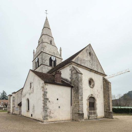 Vue d'ensemble de trois-quarts. © Pierre-Marie Barbe-Richaud / Région Bourgogne-Franche-Comté, Inventaire du patrimoine - 2017