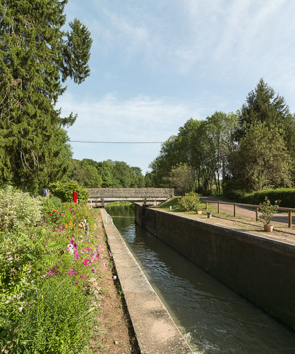 Vue du sas et du pont. © Pierre-Marie Barbe-Richaud / Région Bourgogne-Franche-Comté, Inventaire du patrimoine - 2017